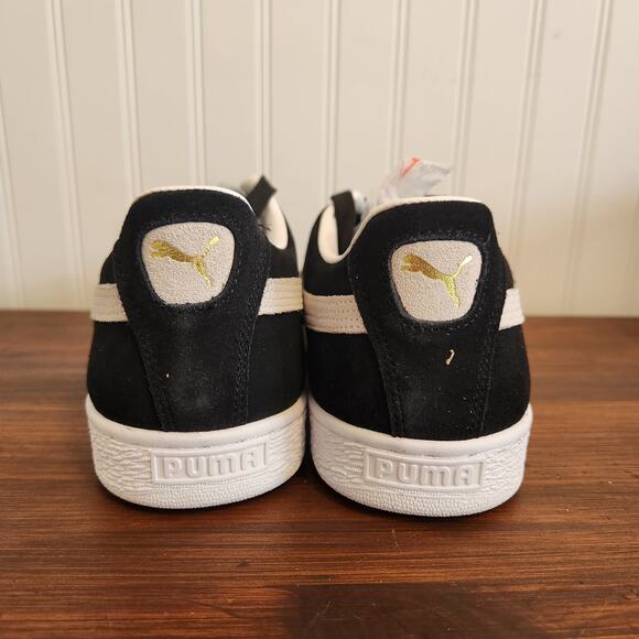 Size 11 Men's PUMA Suede Classic XXI Black White (AA20) - Picture 6 of 12